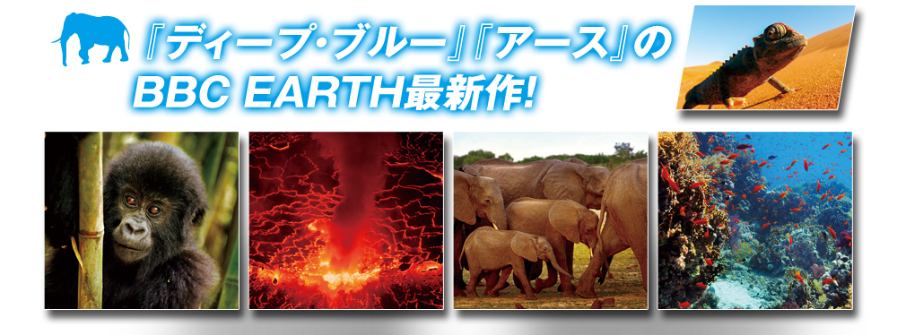 『ディープ・ブルー』『アース』のBBC EARTH最新作！