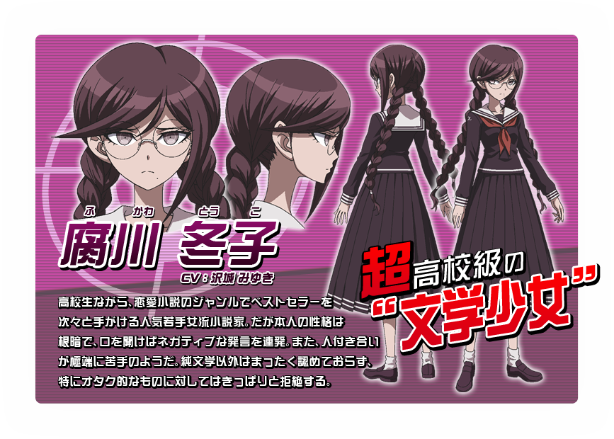 Character Tvアニメ ダンガンロンパ 公式サイト Character Tvアニメ ダンガンロンパ 公式サイト