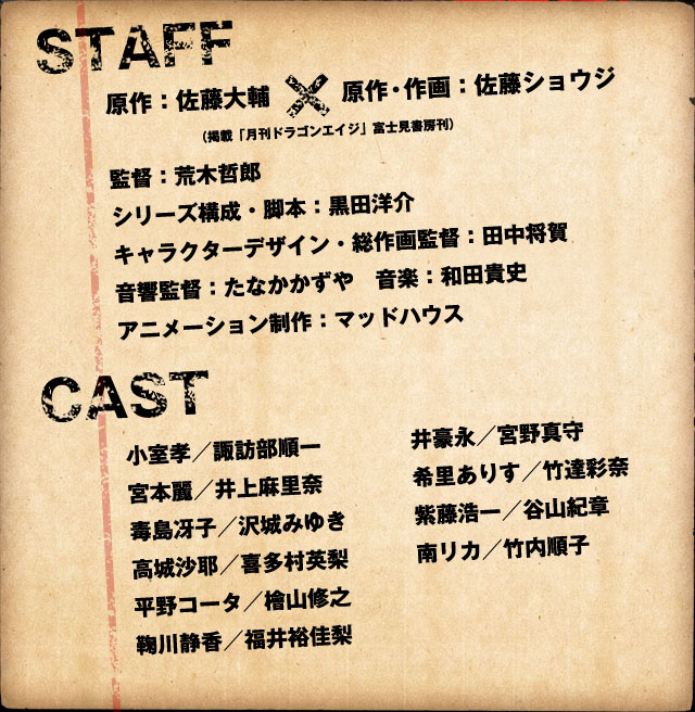 STAFF&CAST