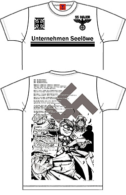 「OVA　HELLSING」少佐Tシャツ